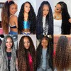 Goddess Box Braids Boho Braids Crochet Hair For Black Women