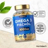 Horbaach Omega 3 Capsules High Dose 3000 mg per Daily