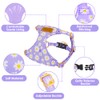 Lukovee Puppy Harness and Leash Set, No Pull Lightweight Soft