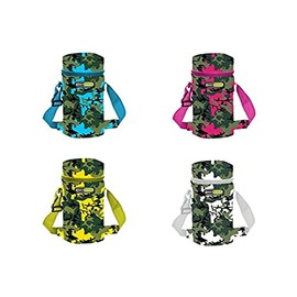 Giostyle Portaborraccia Termico, Camouflage, Capacità 1,5 Lt, Colori assortiti, 1 pezzo