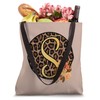 Leopard Print Floral Monogram S Letter Initial Cheetah Women Tote