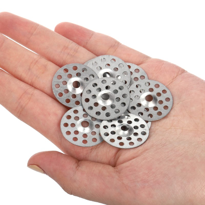 Peohud 600 Pcs 1 Inch Plaster Washers, Metal Washers for