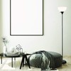 Newhouse Lighting 71-in. Charles Black Modern Standing Lamp NHFL-CH-BK, Floor