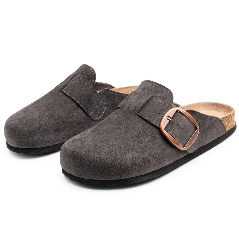 Alpine Swiss Edith - Pantuflas de corcho para mujer, zapatos