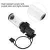 Acrylic Computer DIY Water Cooling Tank Cylinder Reservoir 19W Pump