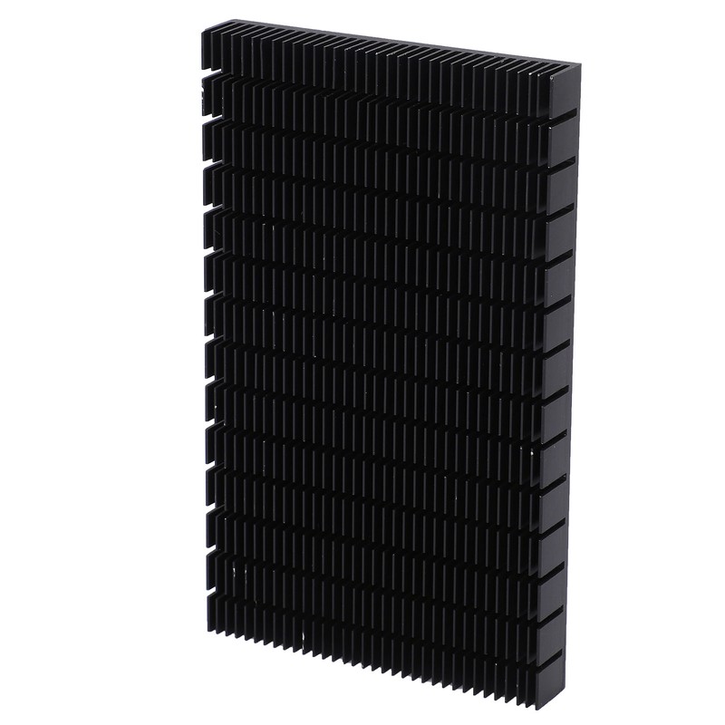 Heat Sink Aluminum Black Cooler Heat Board Radiator Heatsink Power