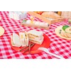 Plastic Plates Disposable 60 PCS, Heavy Duty 30 Dinner Plates
