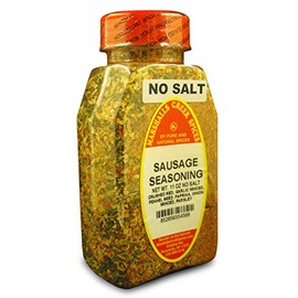 New Size Marshalls Creek Spices Sausage No Salt Seasoning, 11 Ounce …