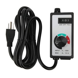 Electronic Speed Controller,Fan Speed Controller Variable Adjuster Electronic 1500W 15A 2 Meter Cord
