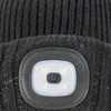 SEALSKINZ Waterproof LED Roll Cap for Cold Weather - Black,