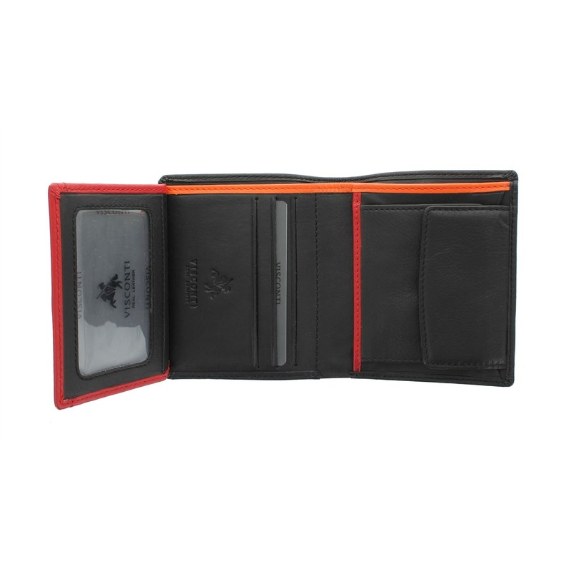 VISCONTI Bond Collection DR NO Compact Gents Leather Wallet BD22