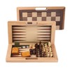 GSE Games & Sports Expert 16" Deluxe 3-in-1 Wooden Folding