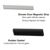 3Inch Aluminum Alloy Frameless Shower Door Handle, U Channel Door