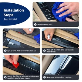 FDAIUN for 2022-2023 Mazda CX-50 Precut 8.5Mil Car Paint Protective Film TPU HD Film Scratch Interior Accessories Center Control Protection Kit (for Center Shifter)