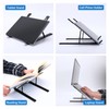 RANYAKE Laptop Stand Portable Plastic Laptop Stand 10 Levels of