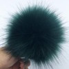 Sqzrpomddy Cute Keychain Pendant Faux Fur Large Fox Fur Pom