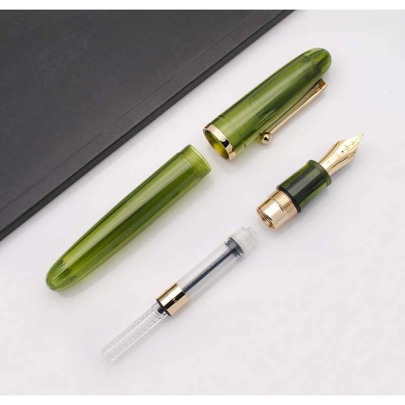 JINHAO DADAO 9019 Fountain Pen Acrylic Ink Pen with Ink