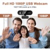 Webcam for PC with Microphone 1080P Full HD Webcam with