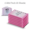Ma Chérie Disposable Toilet Seat Cover 60 Pcs,Extra Large,Flushable,Travel and