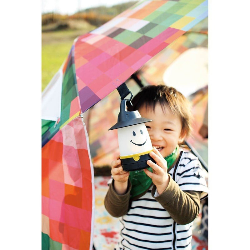 Time Concept SMiLE Soft LED Night Lantern - Black -