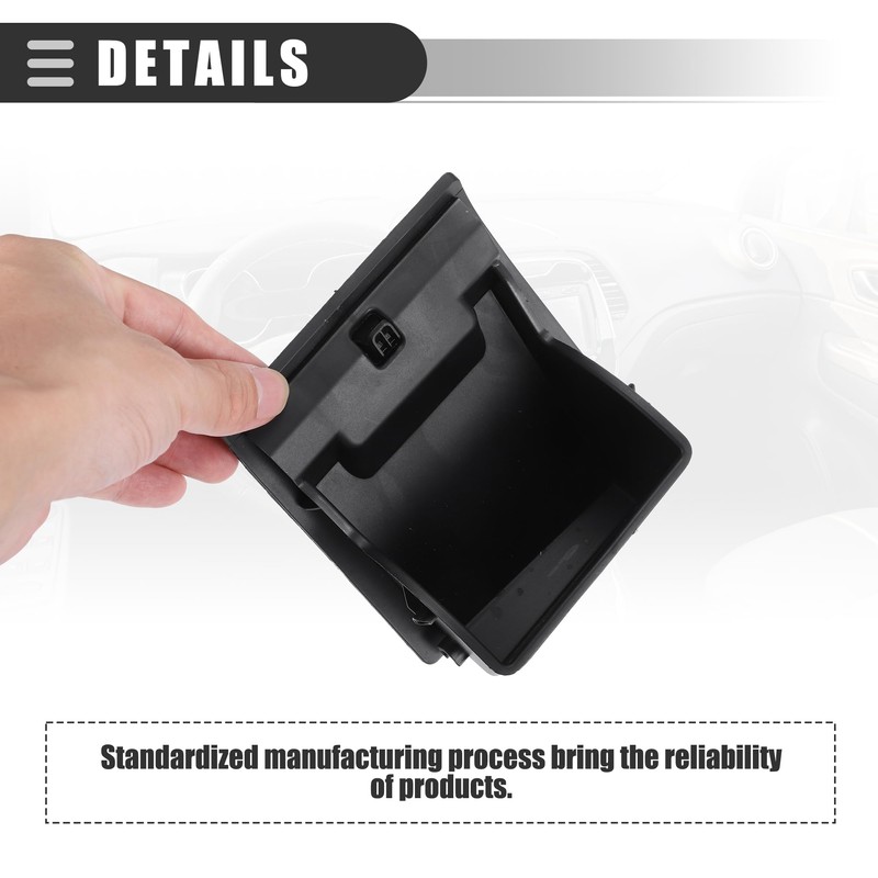 X AUTOHAUX Coin Change Box Holder, Interior Storage Accessories, for
