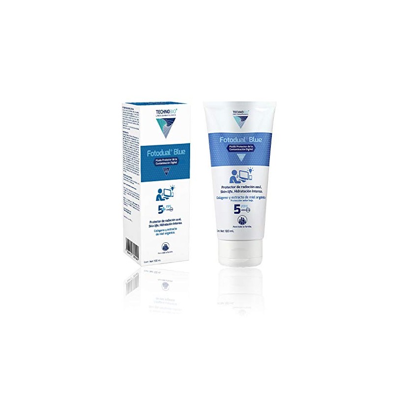BLUE - Protector para radiación azul e hidratante corporal, 100ml