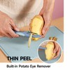 Trez Treamer 2-Pack Vegetable Peelers for Kitchen，2 in 1 Mutifunctional