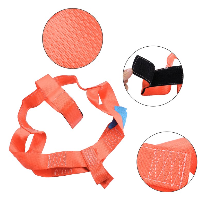 X AUTOHAUX 1 Pcs Rear Wheel Transport Tie Down Strap