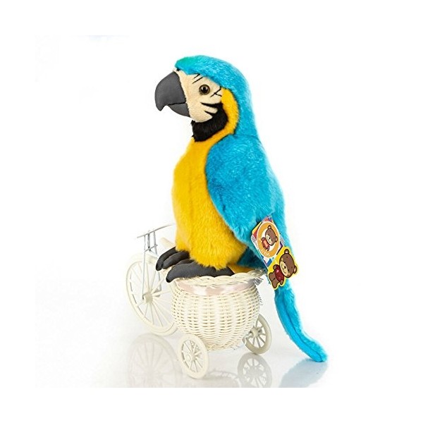 Cute rabbit 12 inch Macaw Parrot Plush Toy Stuffed Animal
