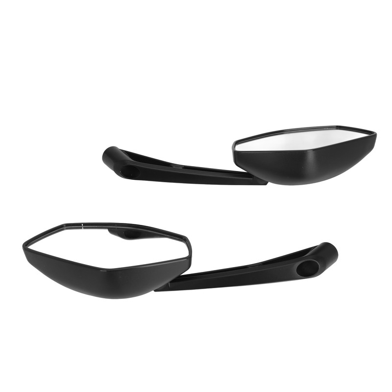 2PCS Motorcycle Rearview Mirror Clear Vision Wide Angle Shockproof Handlebar