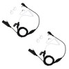 Klykon VX-261 Earpiece Headset with Ptt Mic for Motorola Yaesu