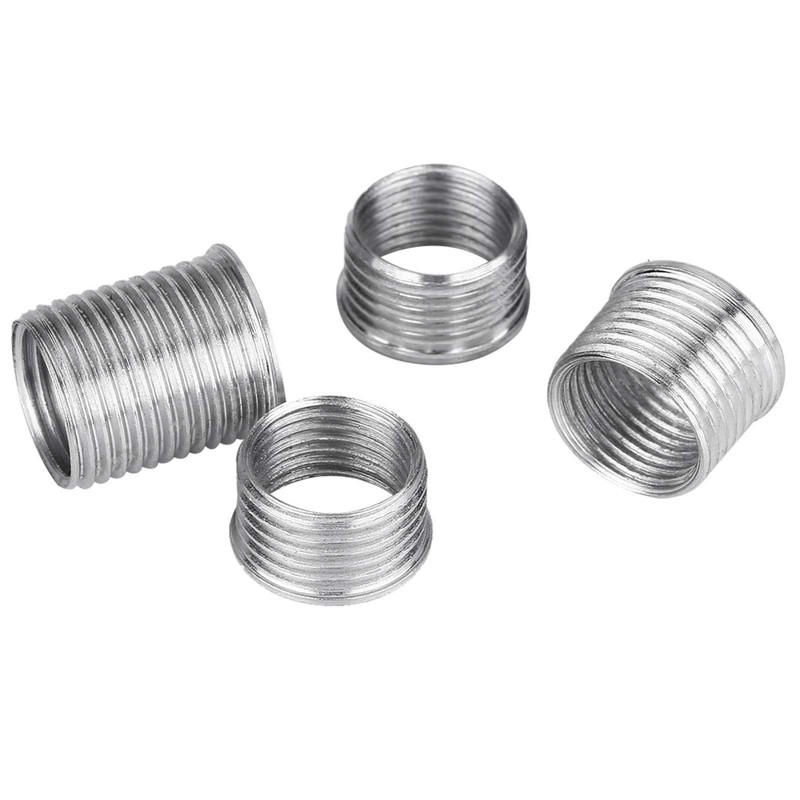 Ymiko 5Pcs Carbon Steel for Spark Plug Re-Thread Tap Tools
