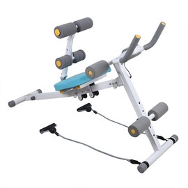 Adjustable Ab Exercise Bench, Core&Abdominal Trainers Foldable Ab Trainer and Sit Up Bench Whole Body Exercise
