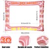 30th Brithday Decoration 30PCS Birthday Photo Booth Props, Inflatable Photo