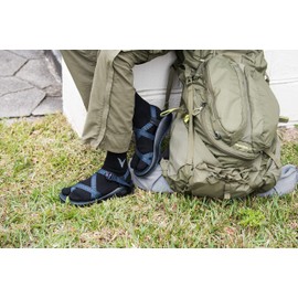 3 Pairs V-Toe Wool Warm Flip-Flop Big Toe Tabi Outdoor Indoor Stylish Hiking Or Casual Men, Womens, Girls Or Boys Socks Black, Dark Grey, Light Grey