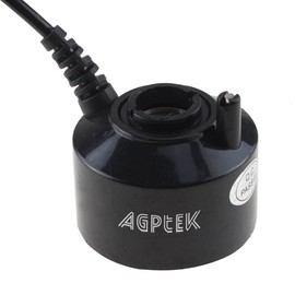 AGPtek® Ultrasonic Fog Generator (For Aquariums, Mountains, Ponds, Etc), Mist Maker, Black