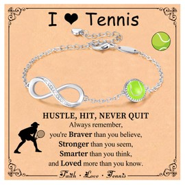 Miss Chipmunk Softball Infinity Bracelets for Women,14K Gold Plated Bracelet Sport Accessories Jewelry Gifts for Wife Mom,Easter Graduation Gifts for Women (Softball,Silver)