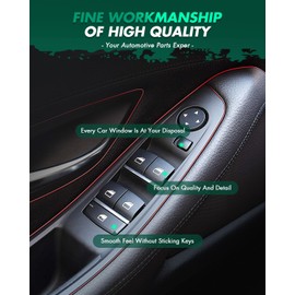 Power Window Switch SCITOO CC3Z14529BA Front left Driver Side For Ford For F-250 Super Duty 2013-2016,For Ford For F-350 Super Duty 2013-2016