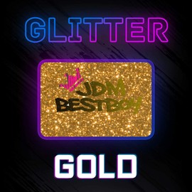 20"x108" (1.66FTx9FT) Gold Glitter Heat Transfer Vinyl Best HTV for Silhouettee Cameo and Cricut Sheet DIY Iron On Heat Press T-Shirt Clothes and Other Textiles