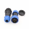 DRR SD20 Waterproof Aviation Connector Pair In-line Plug with Socket