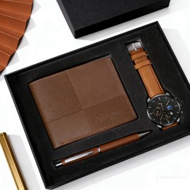 Set De Regalo De Tres Piezas Para El Día Del Padre