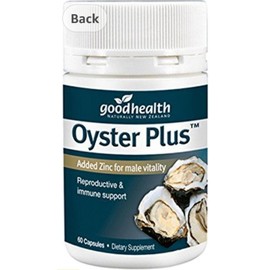 Goodhealth Zinc Plus Oyster Extract – 60 Capsules – Natural Marine-Sourced Zinc