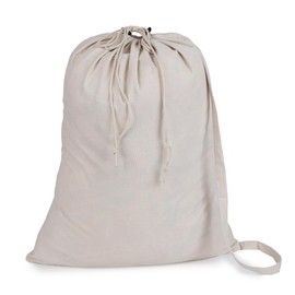 Foreign Punks Extra Large Natural Cotton Laundry Bag 22 x 28 (56CMX71 CM) Pack of 1 Natural