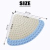 Bath Mat Non-Slip Tub Shower Mats Bathtub Mat for Adult