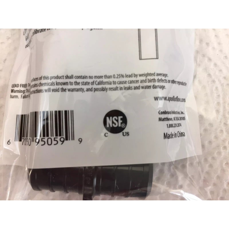 Apollo 3/4 in. Plastic PEX Barb Coupling (5-Pack) NSF