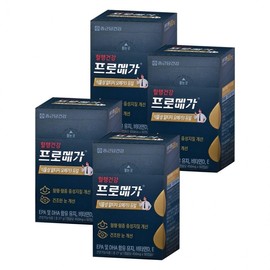 Chong Kun Dang Health Promega Plant-Based rTG Omega-3 Dual 60 Capsules 4 Boxes