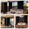 Joydeco - Juego de 2 Paneles de Cortinas Opacas 100%