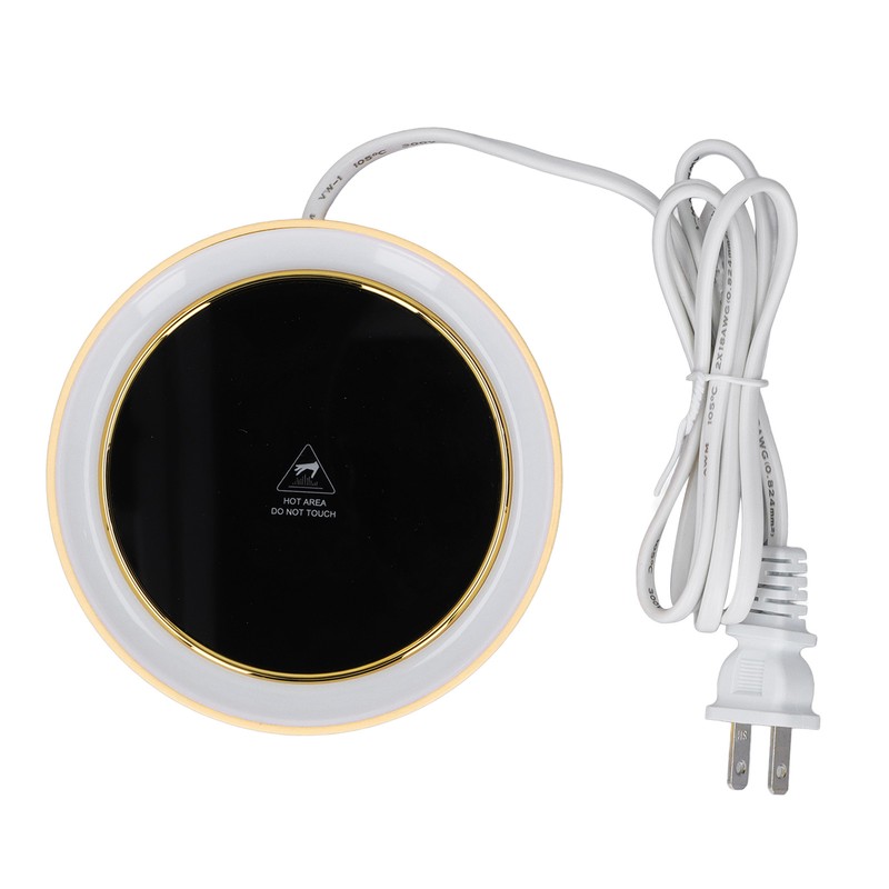 Electric Cup Warmer Constant Temperature 2 Modes LED Light Desk