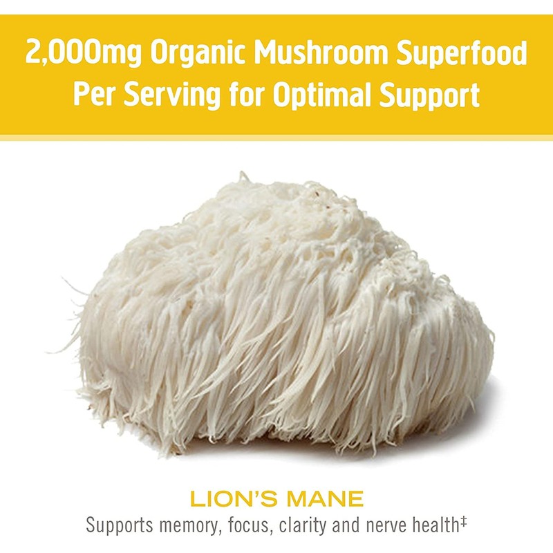 OM Lion's Mane Mushroom 667mg 75 count