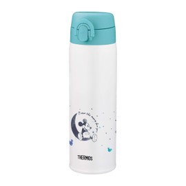 THERMOS Stainless Steel Baby Bottle for Milk Preparation Mickey Ideal Stainless Flask for Making Milk Capacity 0.5L 500ml JNX-502DS (MCY)
